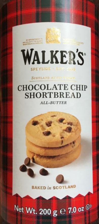 Fotografie - Chocolate chip shortbread Walkers