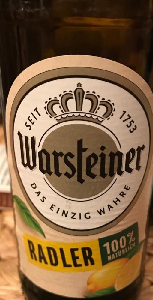 Fotografie - Radler Warsteiner