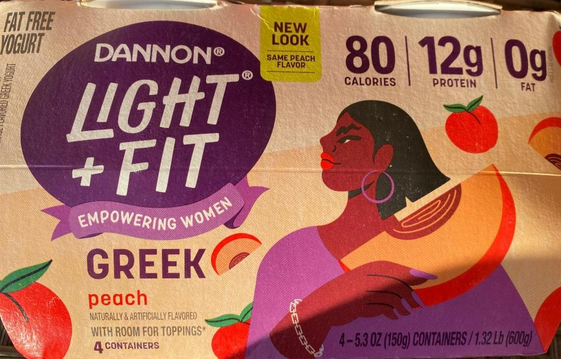 Fotografie - Light + Fit Greek Peach Dannon