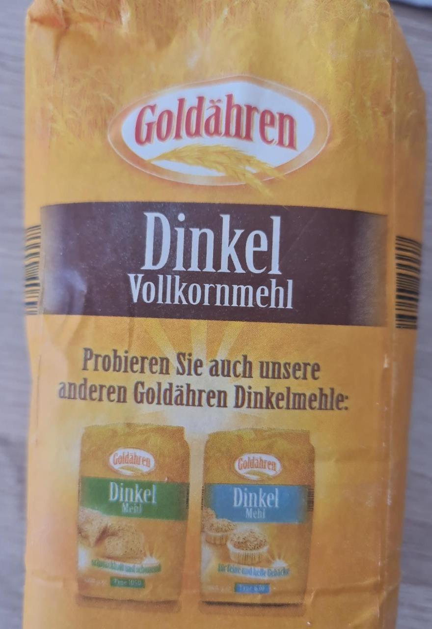 Fotografie - Dinkel Vollkornmehl Goldähren