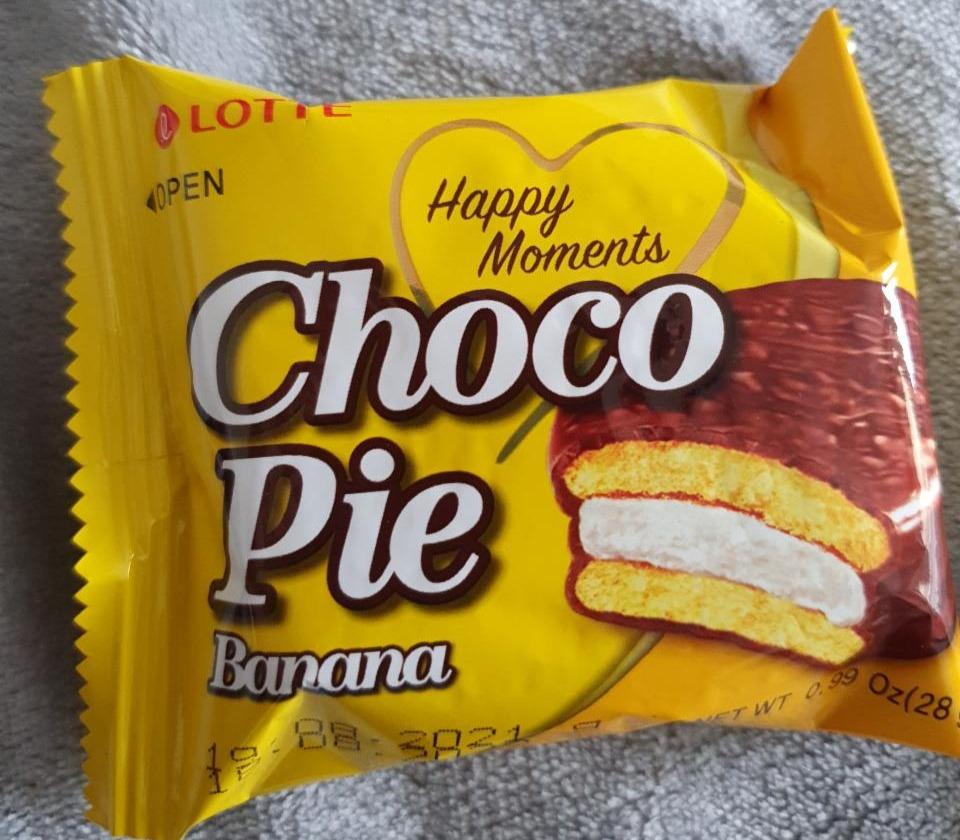 Fotografie - Choco Pie Banana Lotte