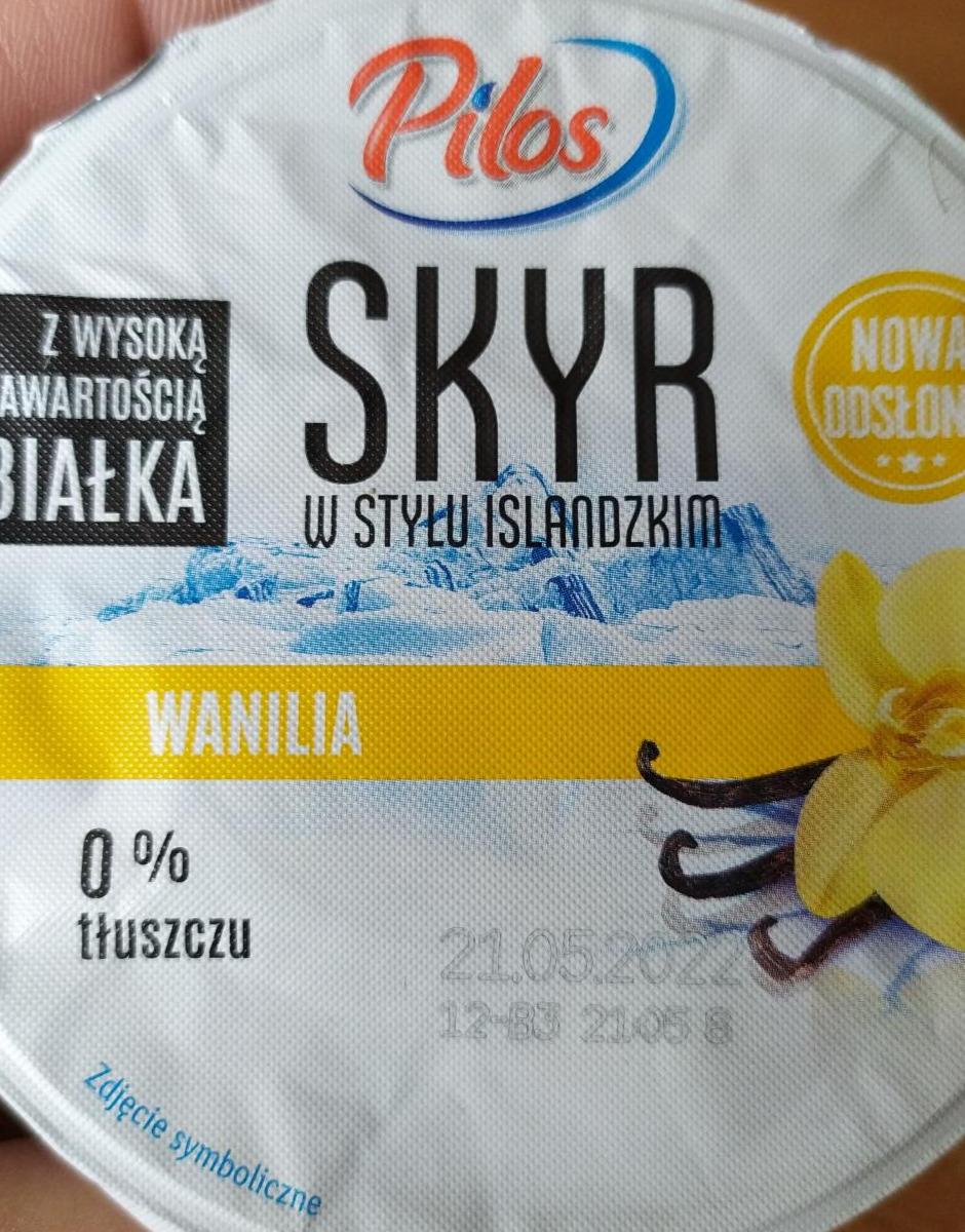 Fotografie - Skyr w stylu islandzkim wanilia Pilos