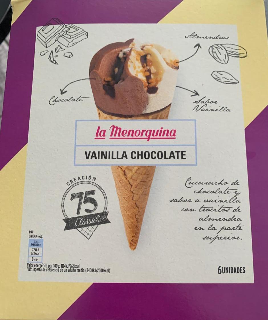 Fotografie - Vainilla Chocolate La Menorquina