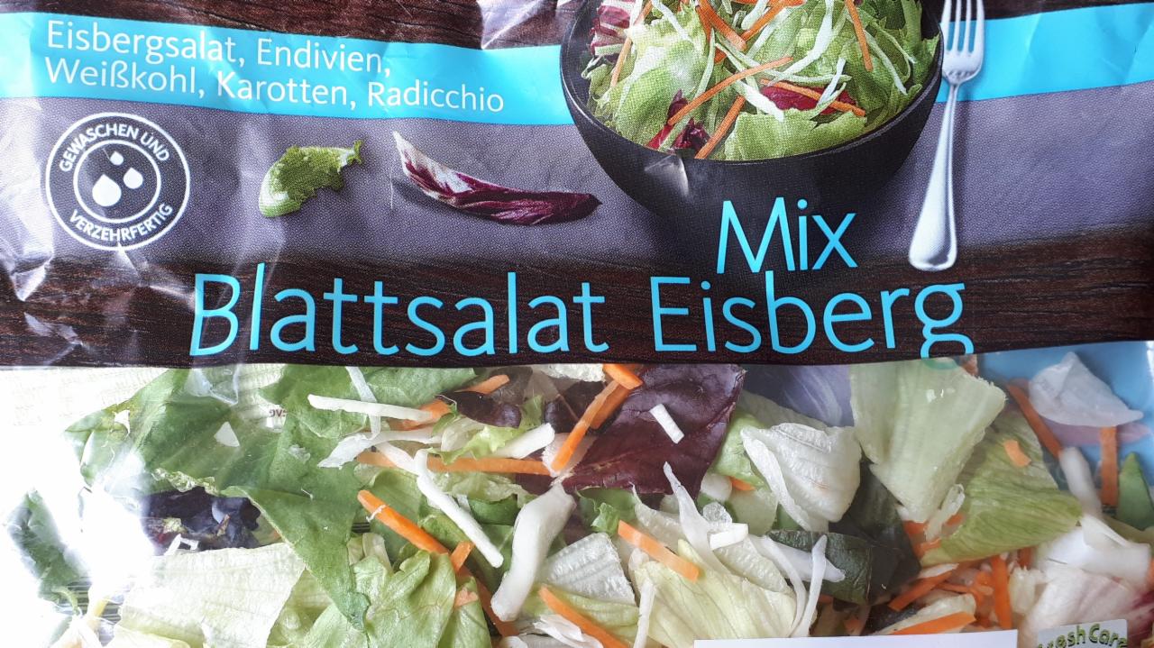 Fotografie - Mix Blattsalat Eisberg