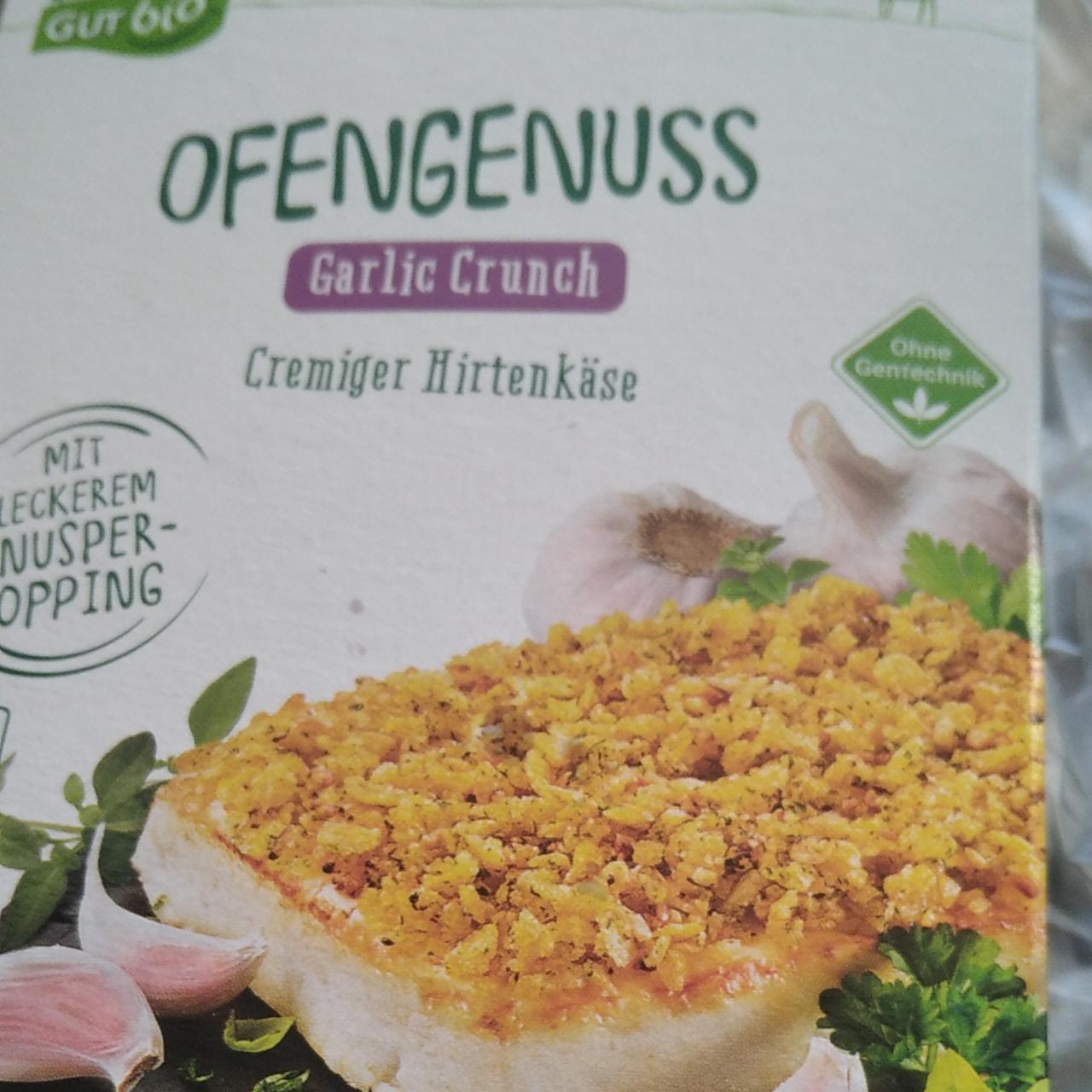 Fotografie - ofengenuss garlic crunch GutBio