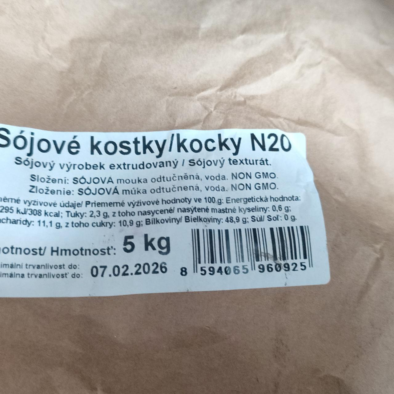 Fotografie - Sójové kostky Ekoprodukt