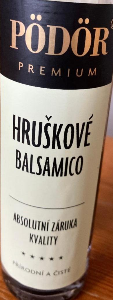 Fotografie - Hruškové balsamico Pödör premium