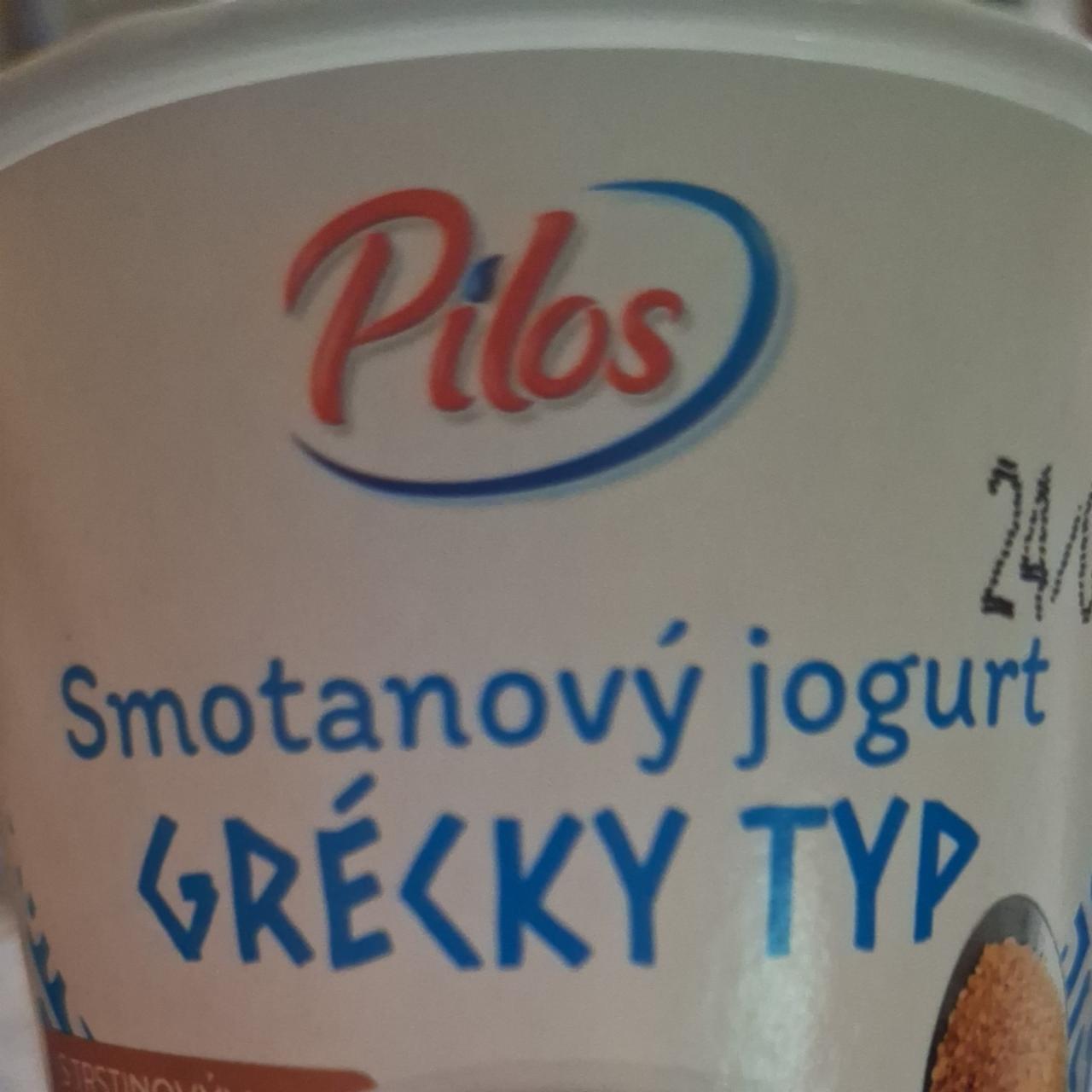 Fotografie - Smotanový jogurt Grécky typ s trstinovým cukrom Pilos