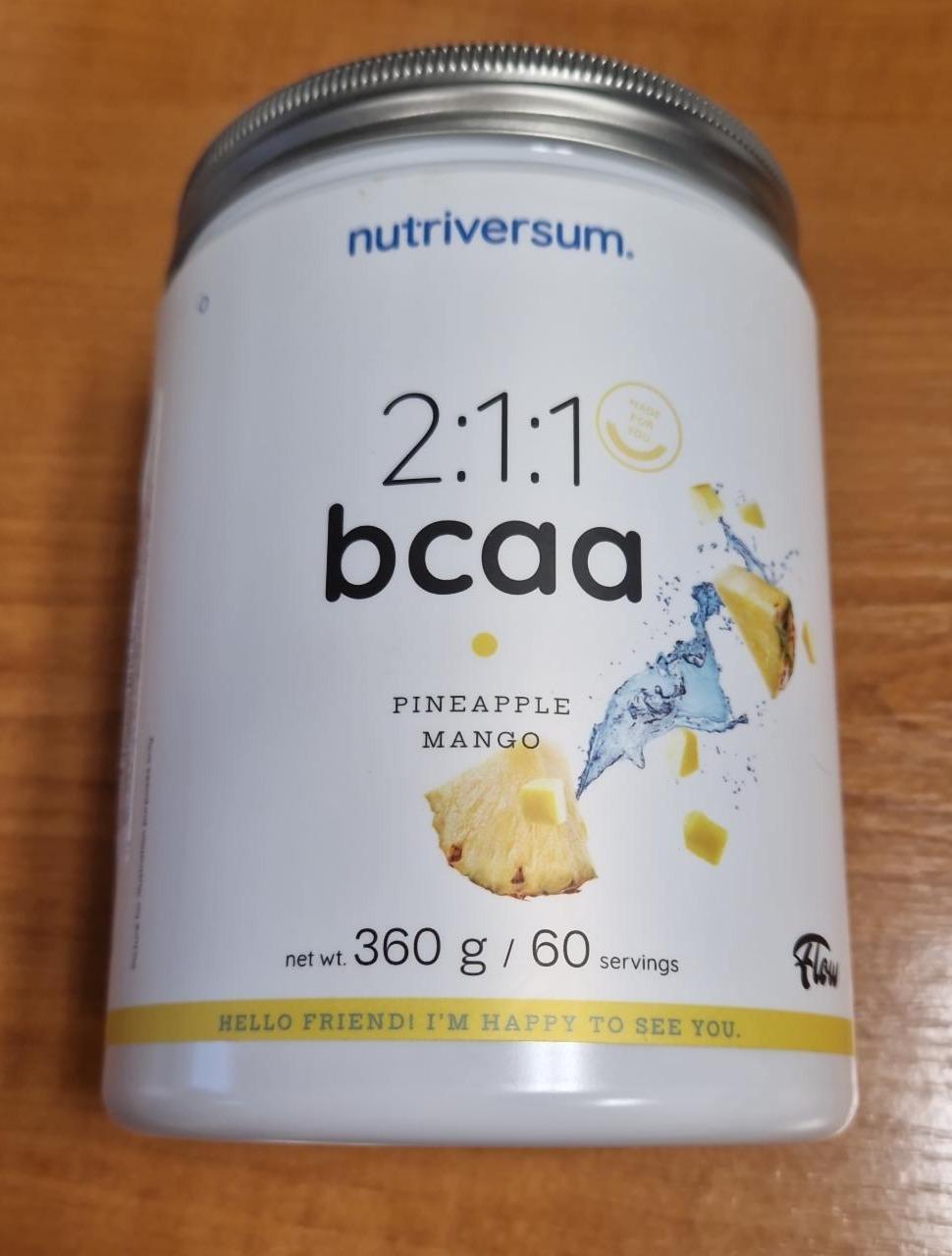 Fotografie - 2:1:1 bcaa Pineapple Mango Nutriversum