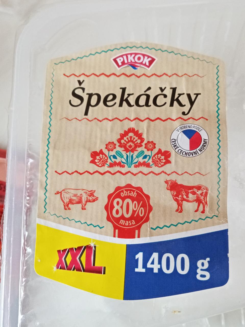 Fotografie - Špekáčky XXL Pikok