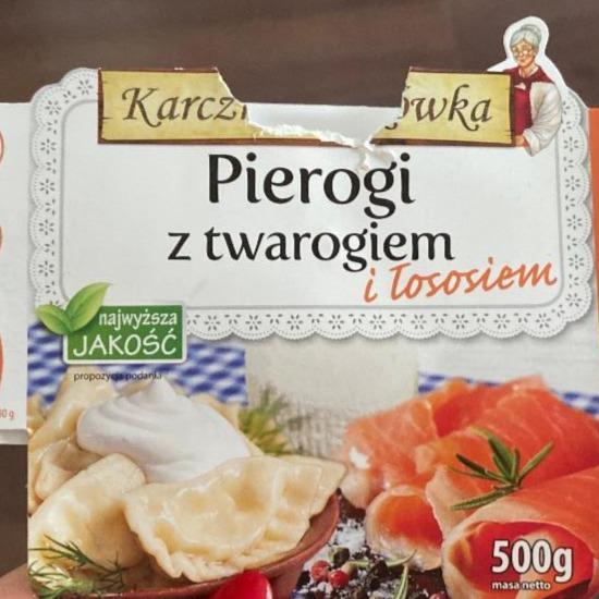 Fotografie - Pierogi z łososiem i twarogiem Karczma Bukówka