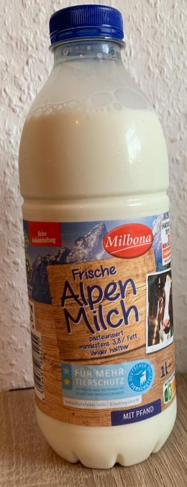 Fotografie - Frische Alpen Milch Milbona