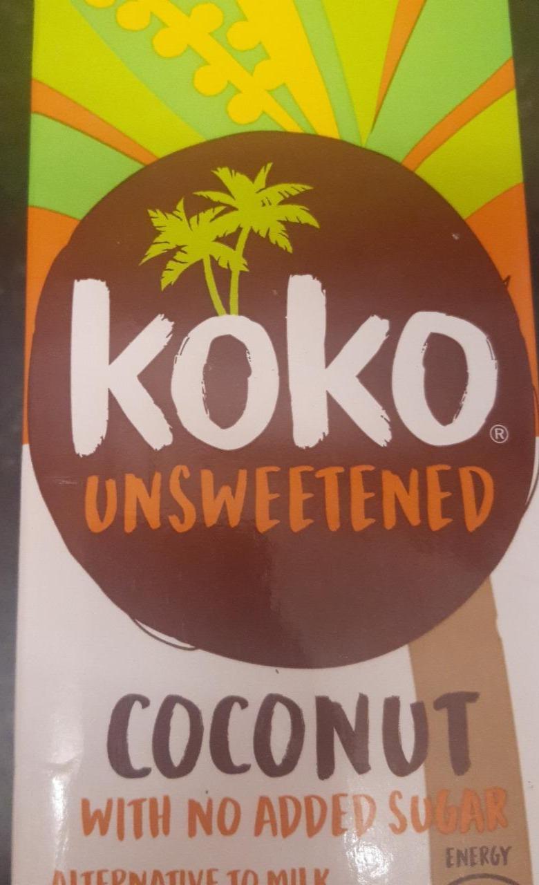 Fotografie - koko unswetened Shake Well Before USE !!!