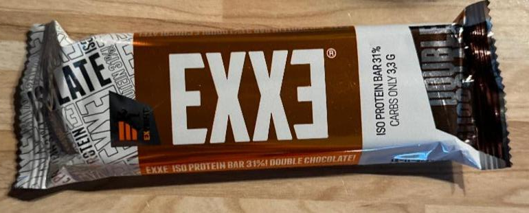 Fotografie - EXXE PROTEIN BAR 31 % Double Choco Extrifit