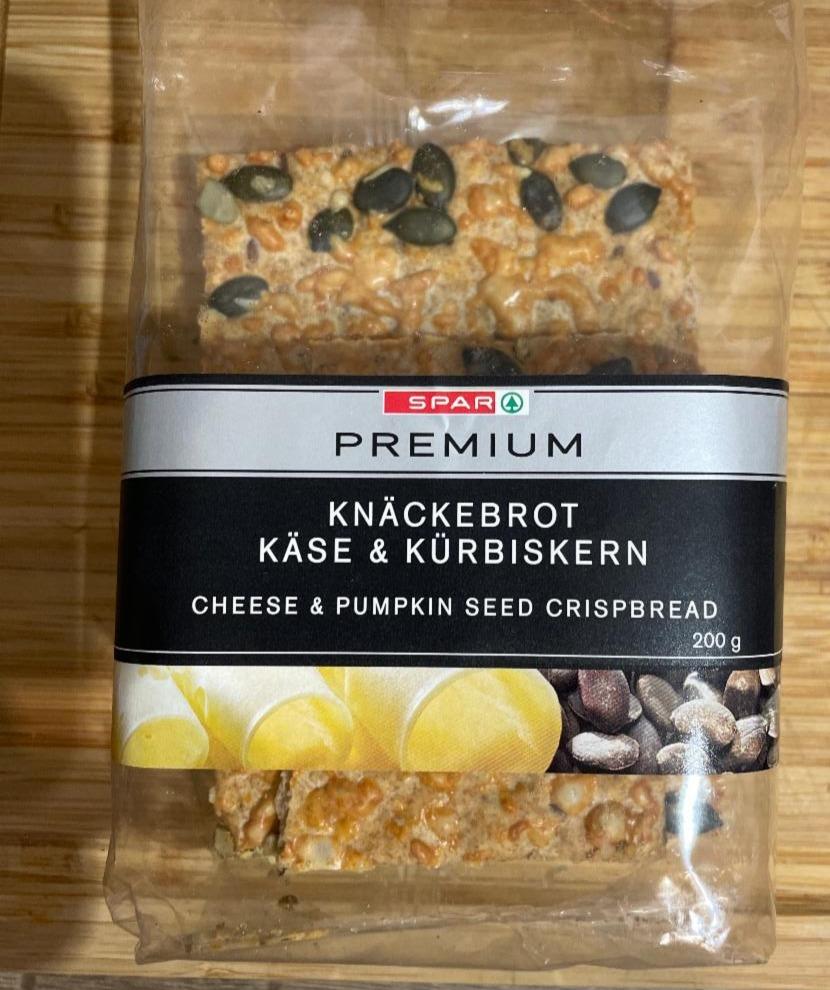 Fotografie - Knäckebrot käse & kürbiskern Spar Premium