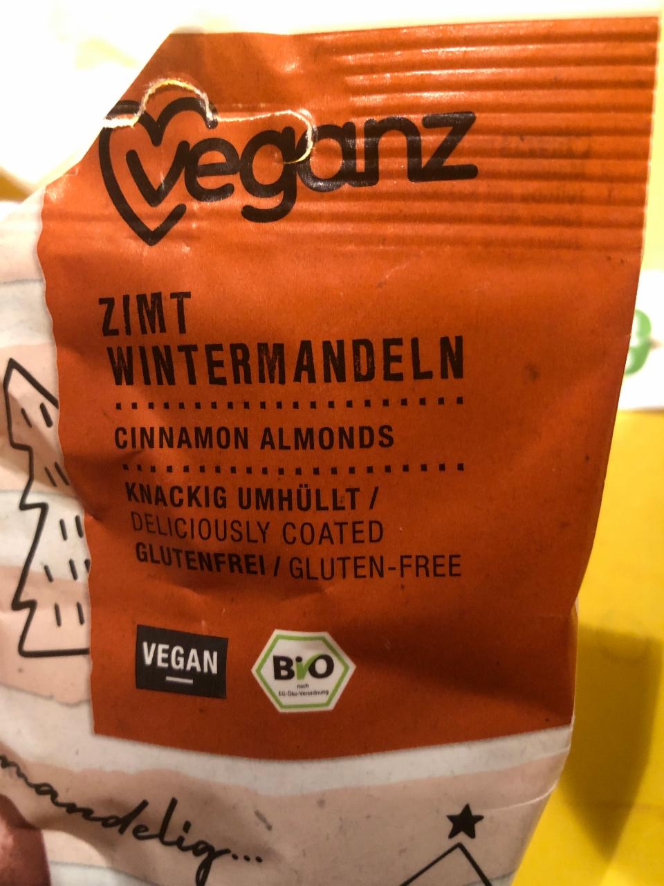 Fotografie - Bio Zimt Wintermandeln Veganz