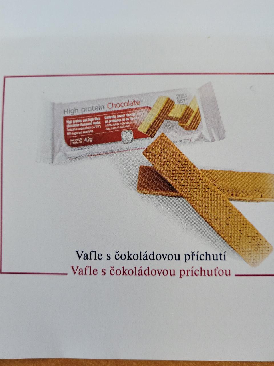 Fotografie - Vafle s čokoládovou příchutí Medidiet