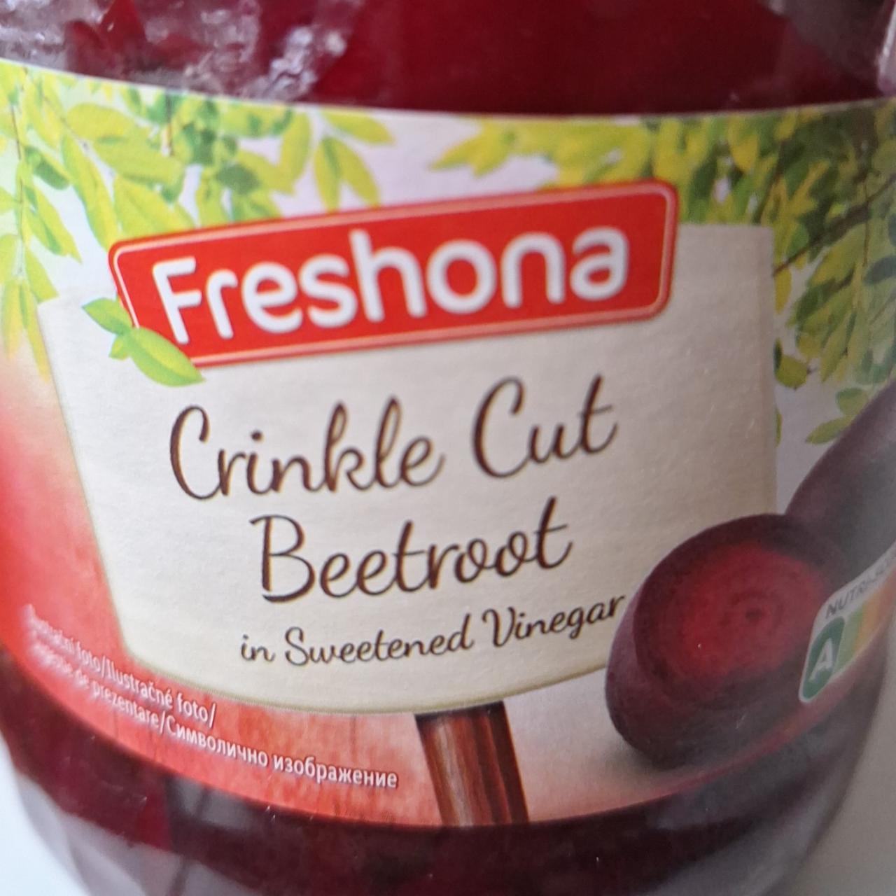 Fotografie - Crinkle Cut Beetroot in Sweetened Vinegar Freshona