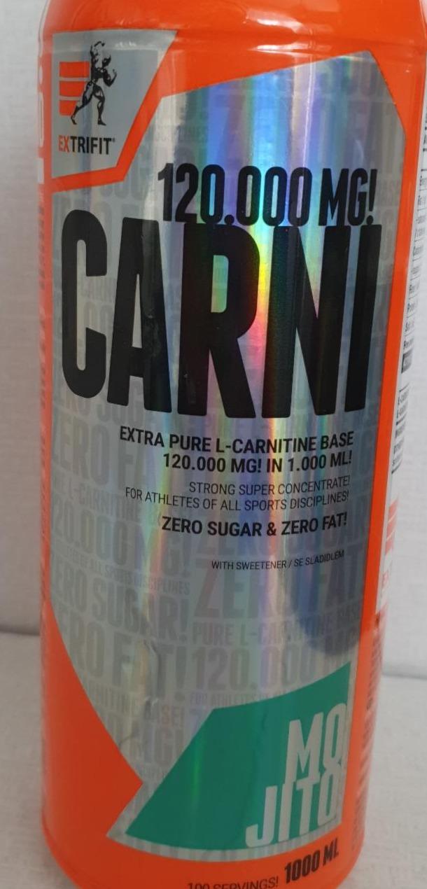 Fotografie - Carni 120.000MG Liquid Mochito Extrifit