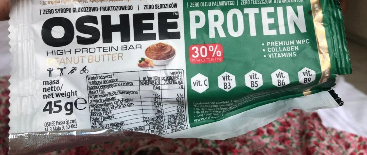 Fotografie - OSHEE PROTEIN peanut butter