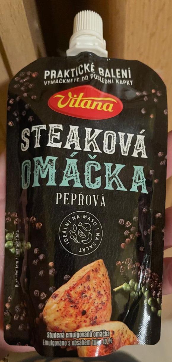 Fotografie - Steaková omáčka Pepřová Vitana