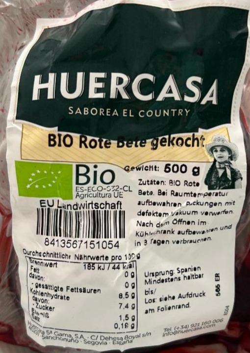 Fotografie - Bio Rote Bete gekocht HuerCasa