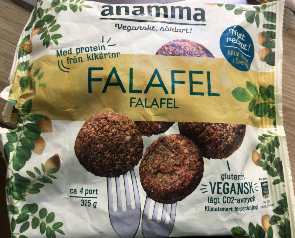 Fotografie - Falafel vegan Anamma