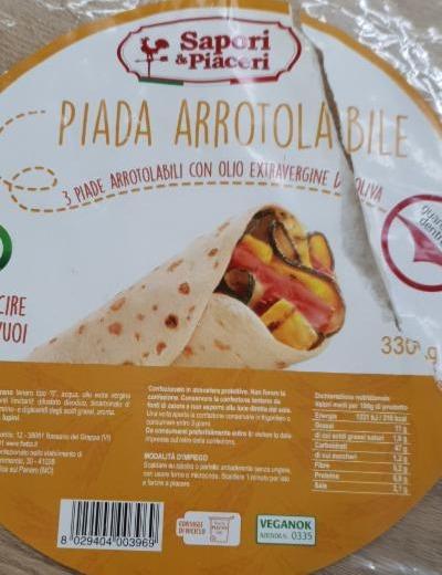 Fotografie - Piadina Arrotolabile Sapori & Piaceri