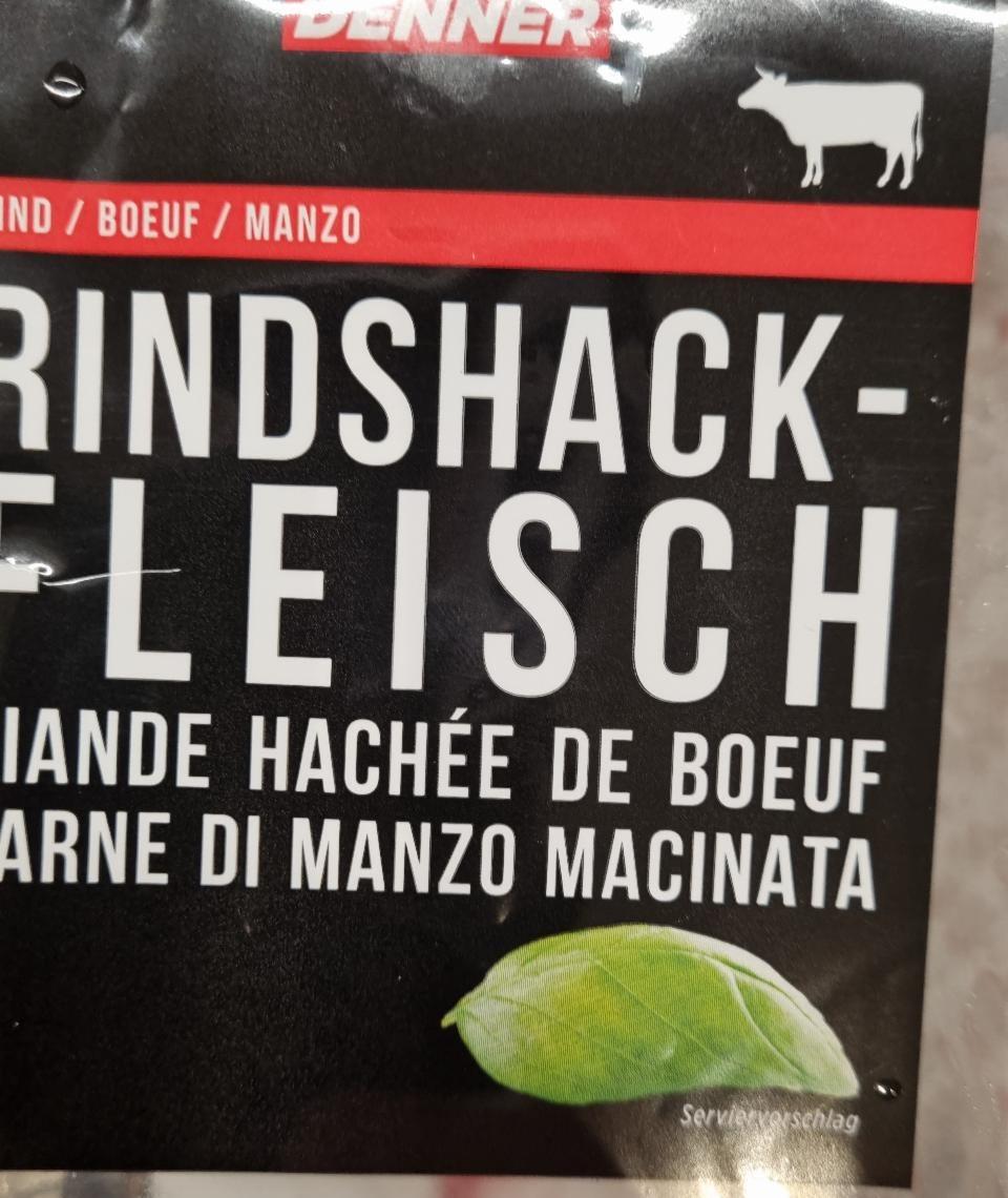 Fotografie - Rindshack-Fleisch Denner