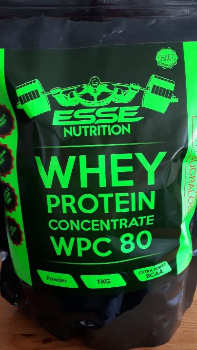 Fotografie - Whey protein concentrate WPC 80 ESSE Nutrition