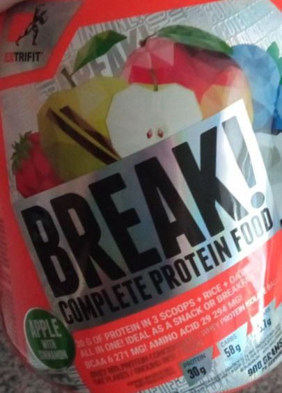 Fotografie - break apple with cinnamon Extrifit