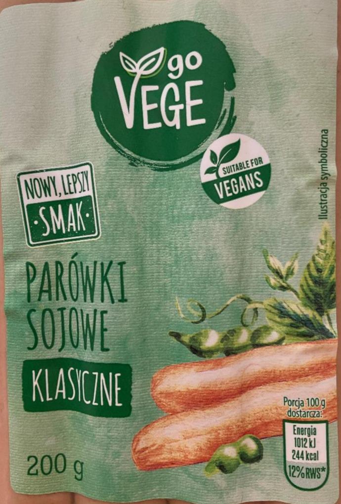 Fotografie - Parówki sojowe klasyczne Go Vege