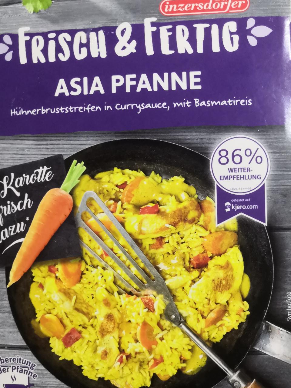 Fotografie - Frisch & Fertig Asia Pfanne Inzersdorfer