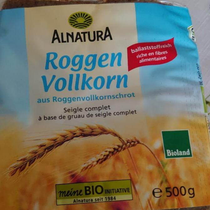 Fotografie - Alnatura Roggen Vollkorn-Brot