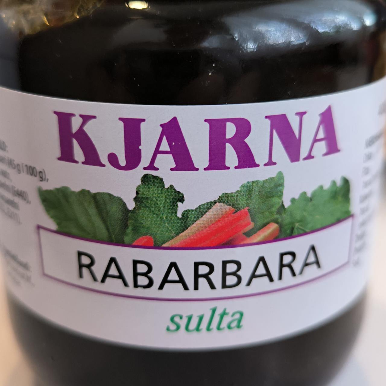 Fotografie - Rabarbara sulta Kjarna