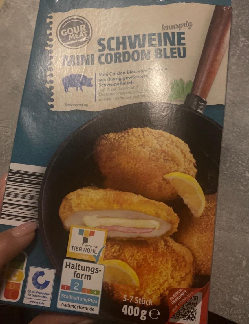 Fotografie - Schweine Mini Cordon Bleu Gourmeat