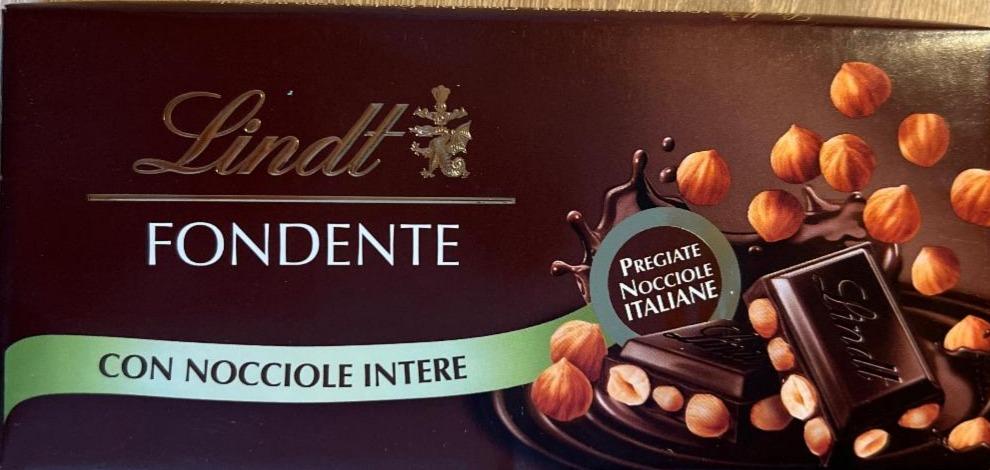 Fotografie - Fondente Con Nocciole Intere Lindt