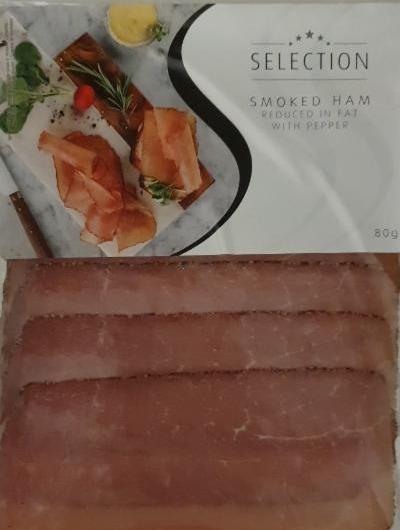 Fotografie - Smoked Ham reduced in fat with peper Selection