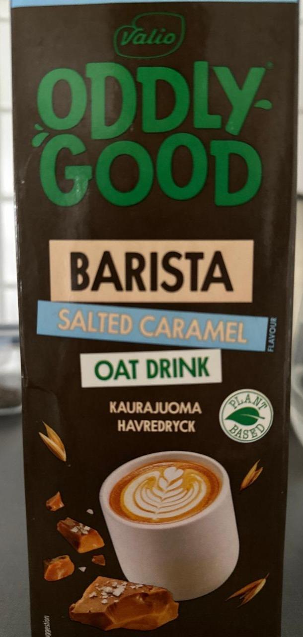 Fotografie - OddlyGood Barista Salted Caramel Oat Drink Valio