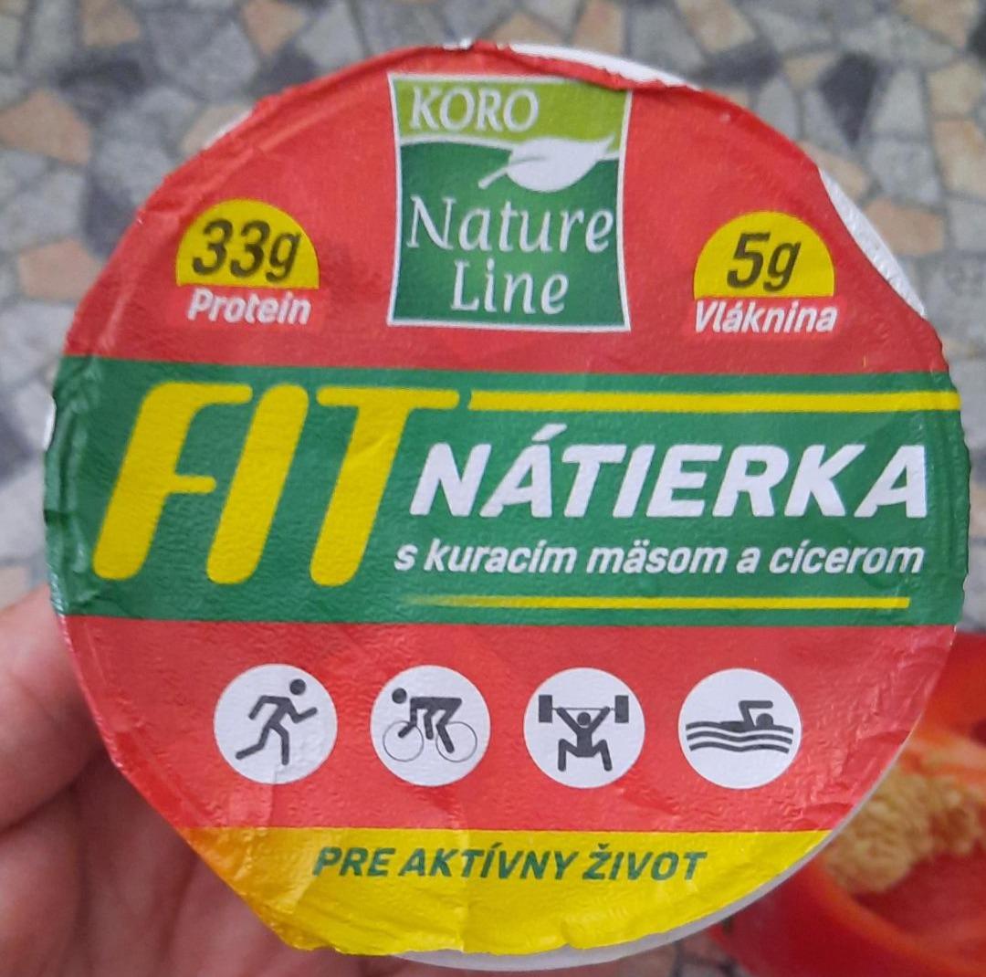 Fotografie - fit nátierka s kuracím mäsom a cícerom koro