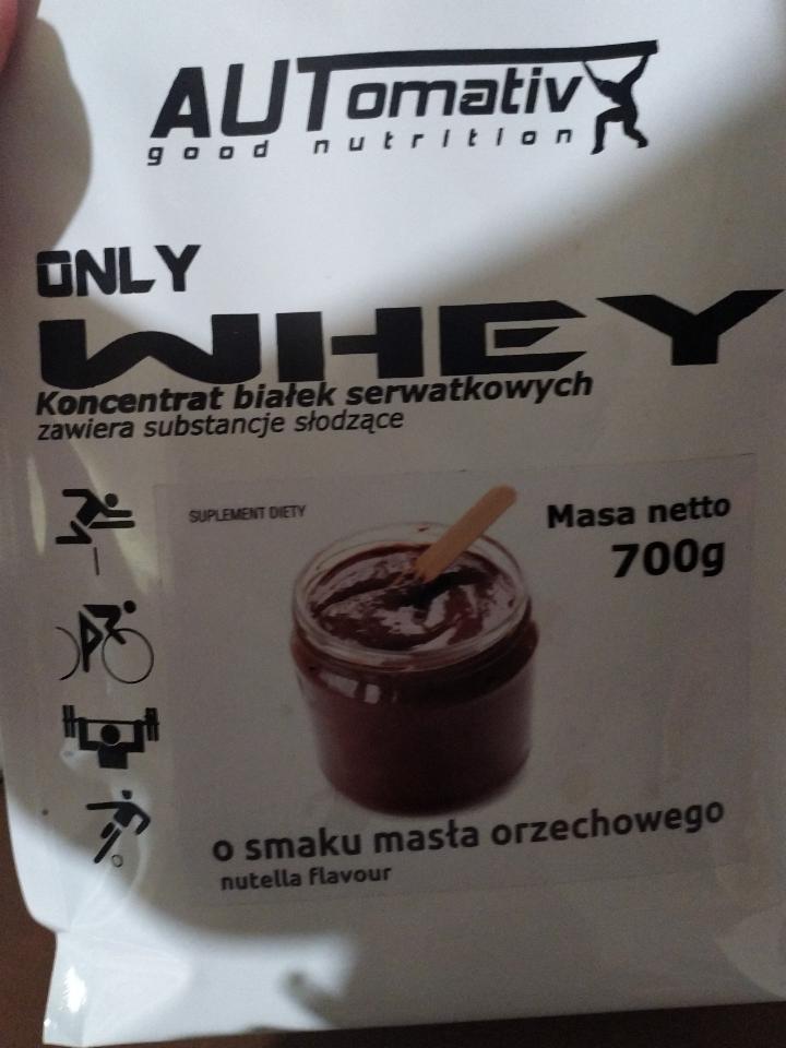 Fotografie - Only Whey o smaku masła orzechowego Automativ