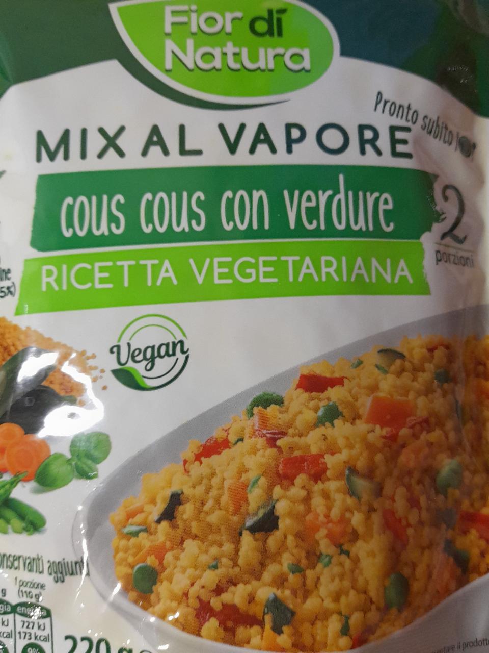 Fotografie - Mix al Vapore Cous Cous con Verdure Fior di Natura