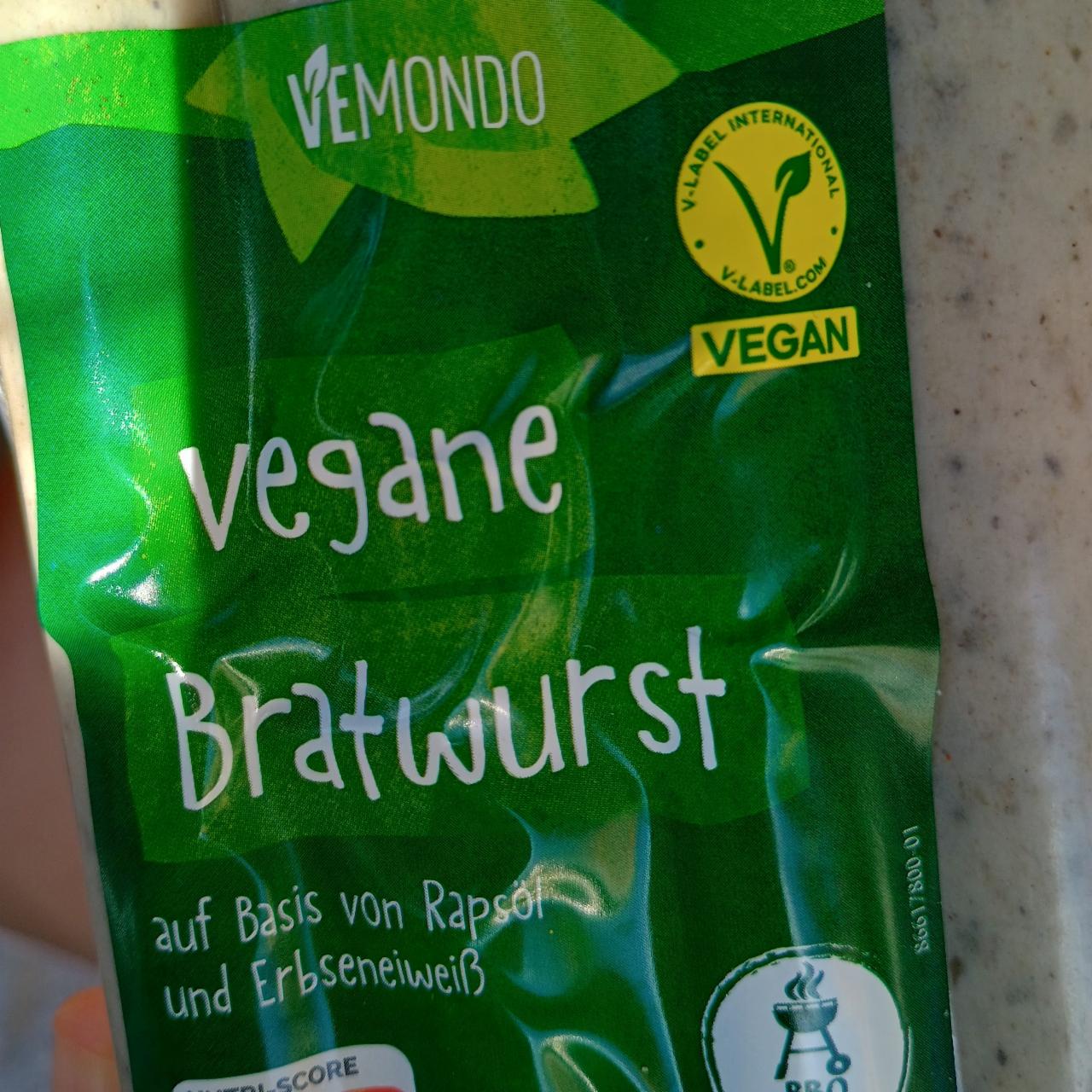 Fotografie - Vegane bratwurst Vemondo