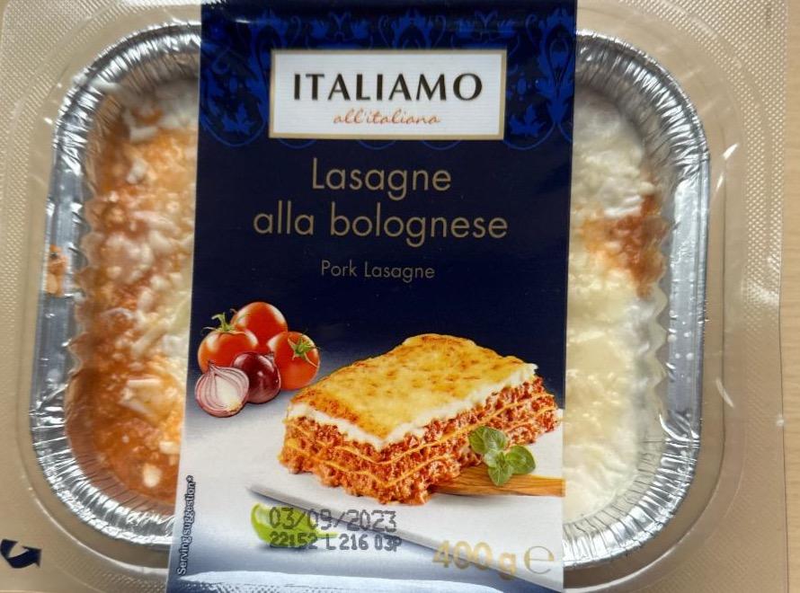 Fotografie - Lasagne alla bolognese pork Italiamo