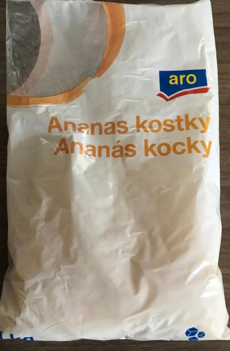 Fotografie - Ananas kostky aro