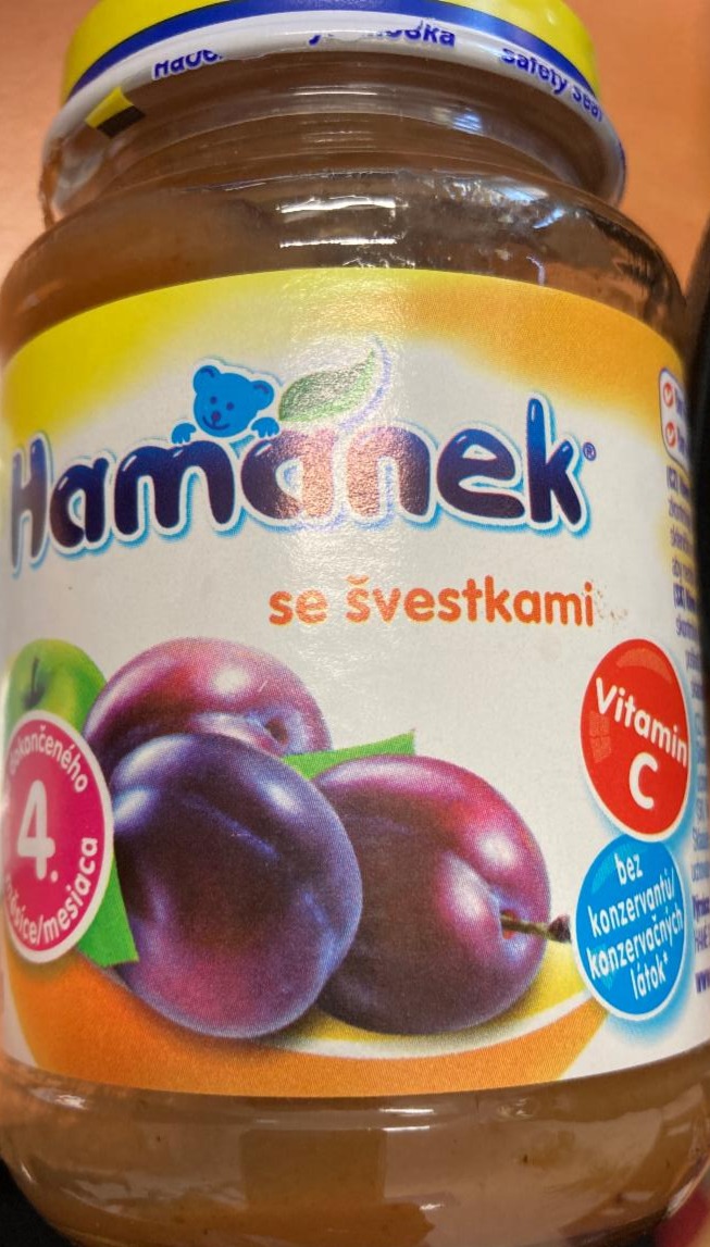 Fotografie - Hamánek se švestkami Hamé