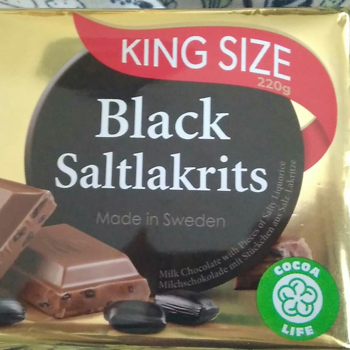 Fotografie - black saltlakrits Marabou