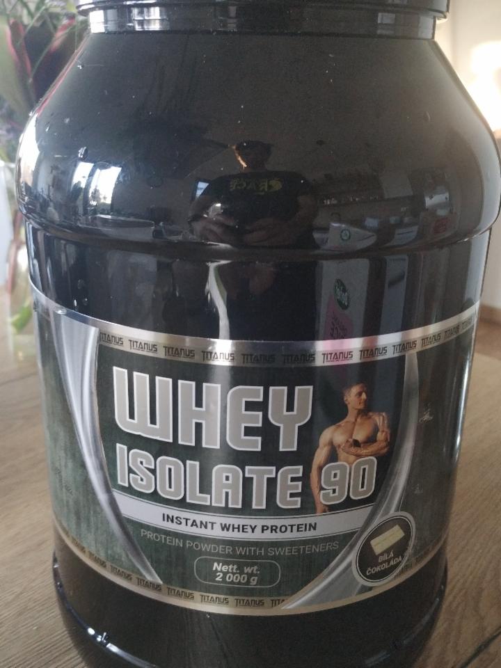 Fotografie - Whey Isolate 90 bílá čokoláda Titanus