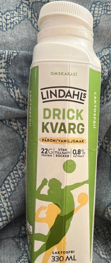 Fotografie - Drick kvarg päron/vaniljsmak laktosfri Lindahls