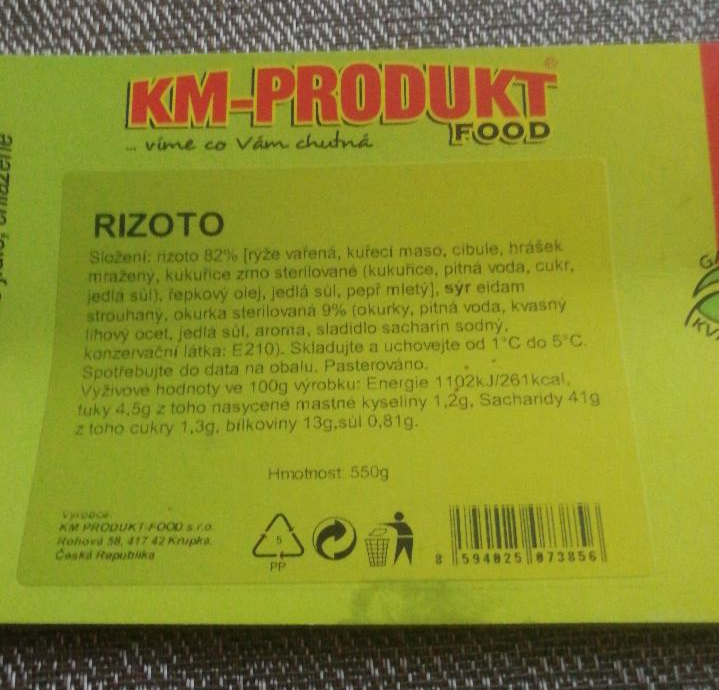 Fotografie - Rizoto - KM PRODUKT - FOOD